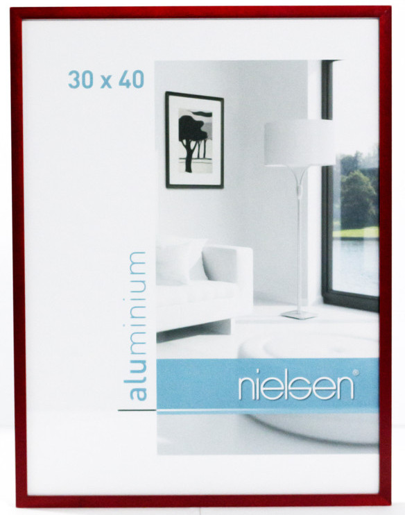 Nielsen Cadre en aluminium Pixel 50x60 cm - or brillant - verre